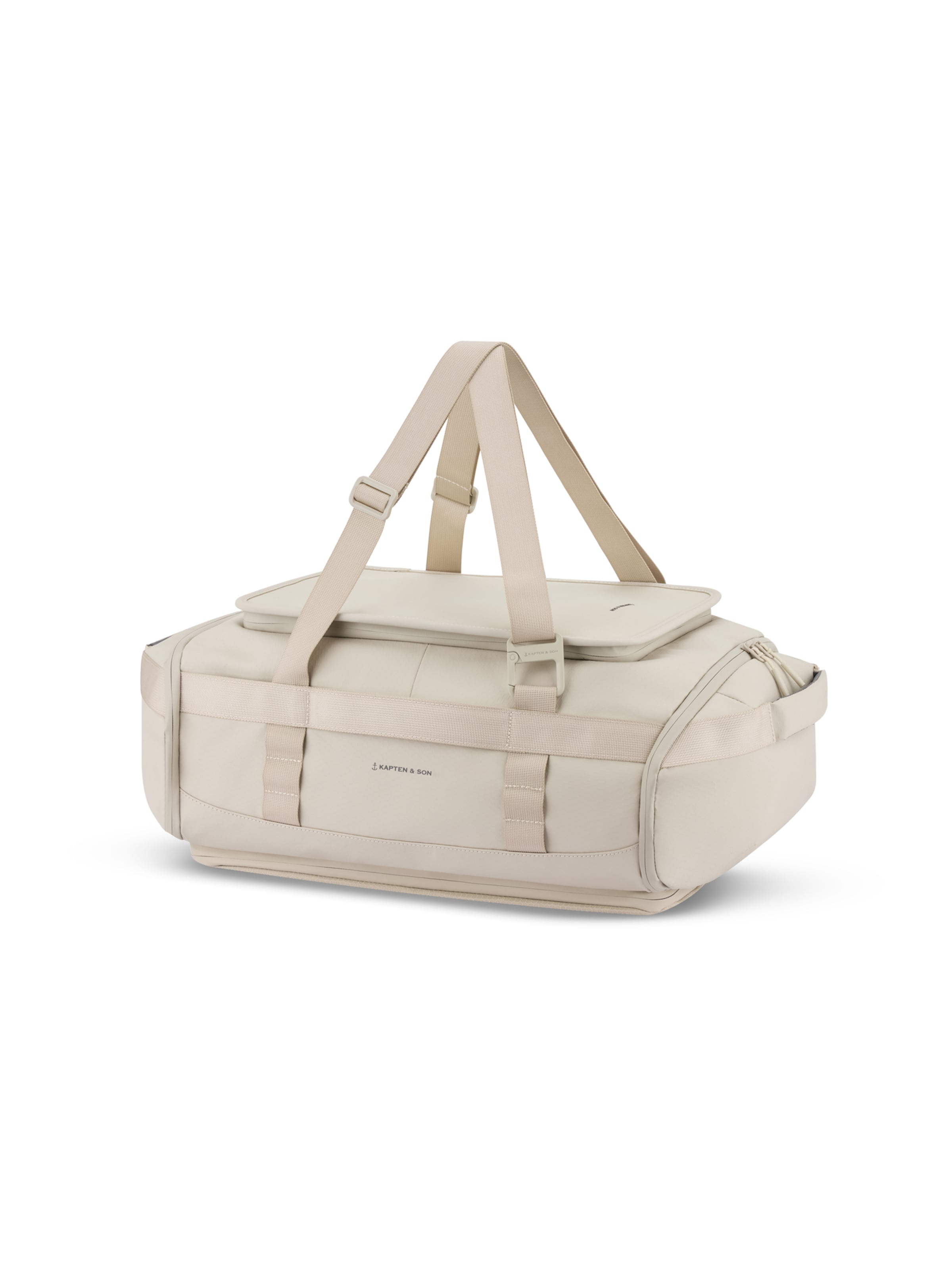 Kapten & Son Раница 'Lisbon Duffle Backpack Small' в бежово