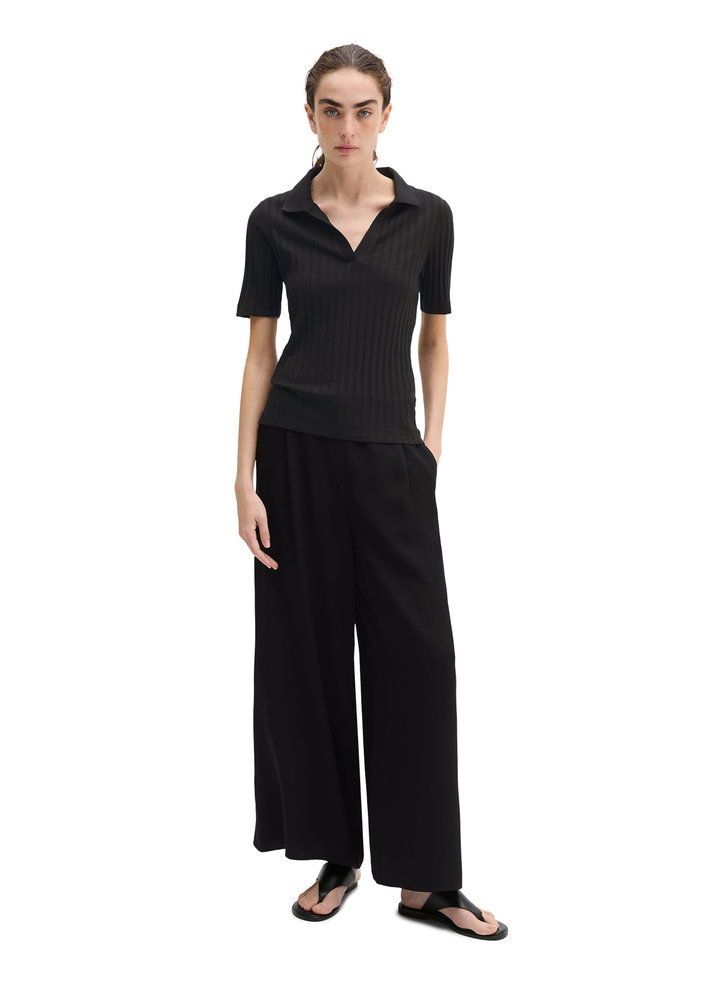 Marc O'Polo Shirt in Zwart