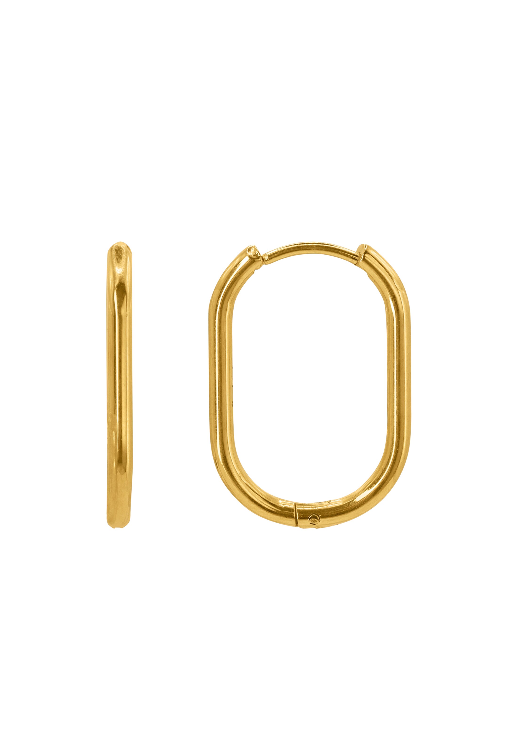 Heideman Ohrringe 'Maxima' in Gold: Vorderseite