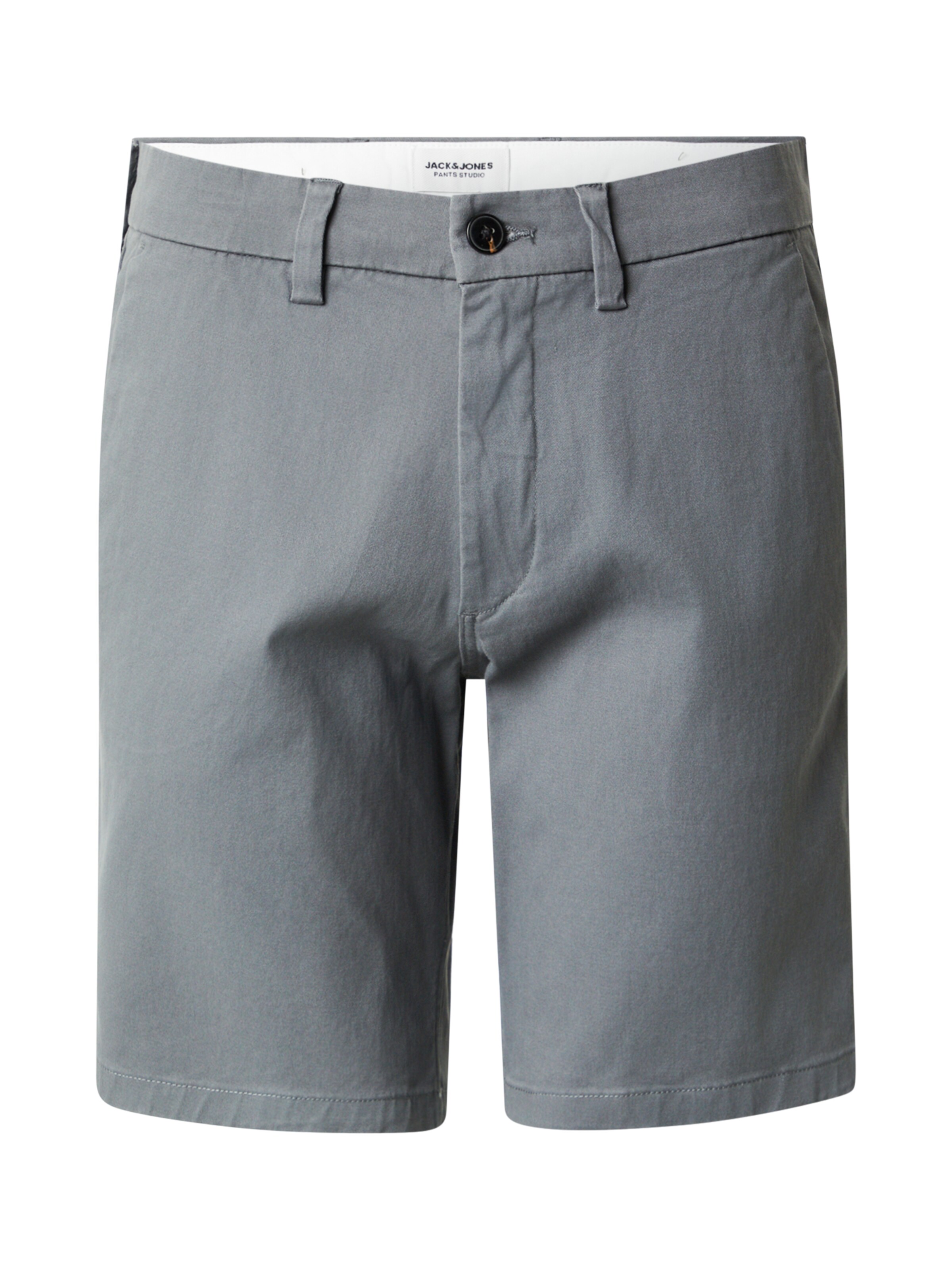 JACK & JONES Chino Pants 'JPSTMARCO' in Grey: front