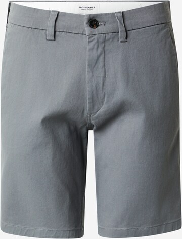 JACK & JONES Chino Pants 'JPSTMARCO' in Grey: front