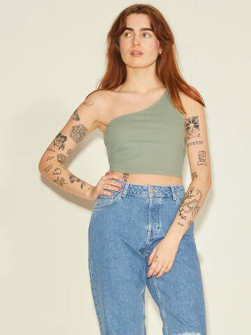 JJXX Top 'FRAN' in Grün: Vorderseite