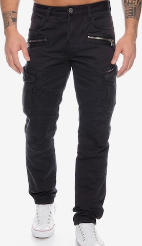 CIPO & BAXX Regular Jeans 'BJ424' in Black: front
