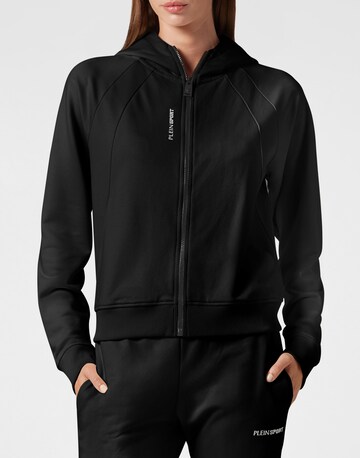 Plein Sport - Sudadera con cremallera en negro