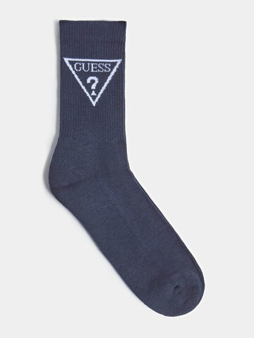 GUESS Socks in Blue: front
