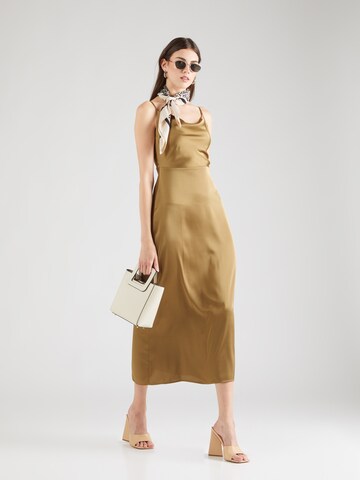 VILA Kleid 'VIRAVENNA' in Braun
