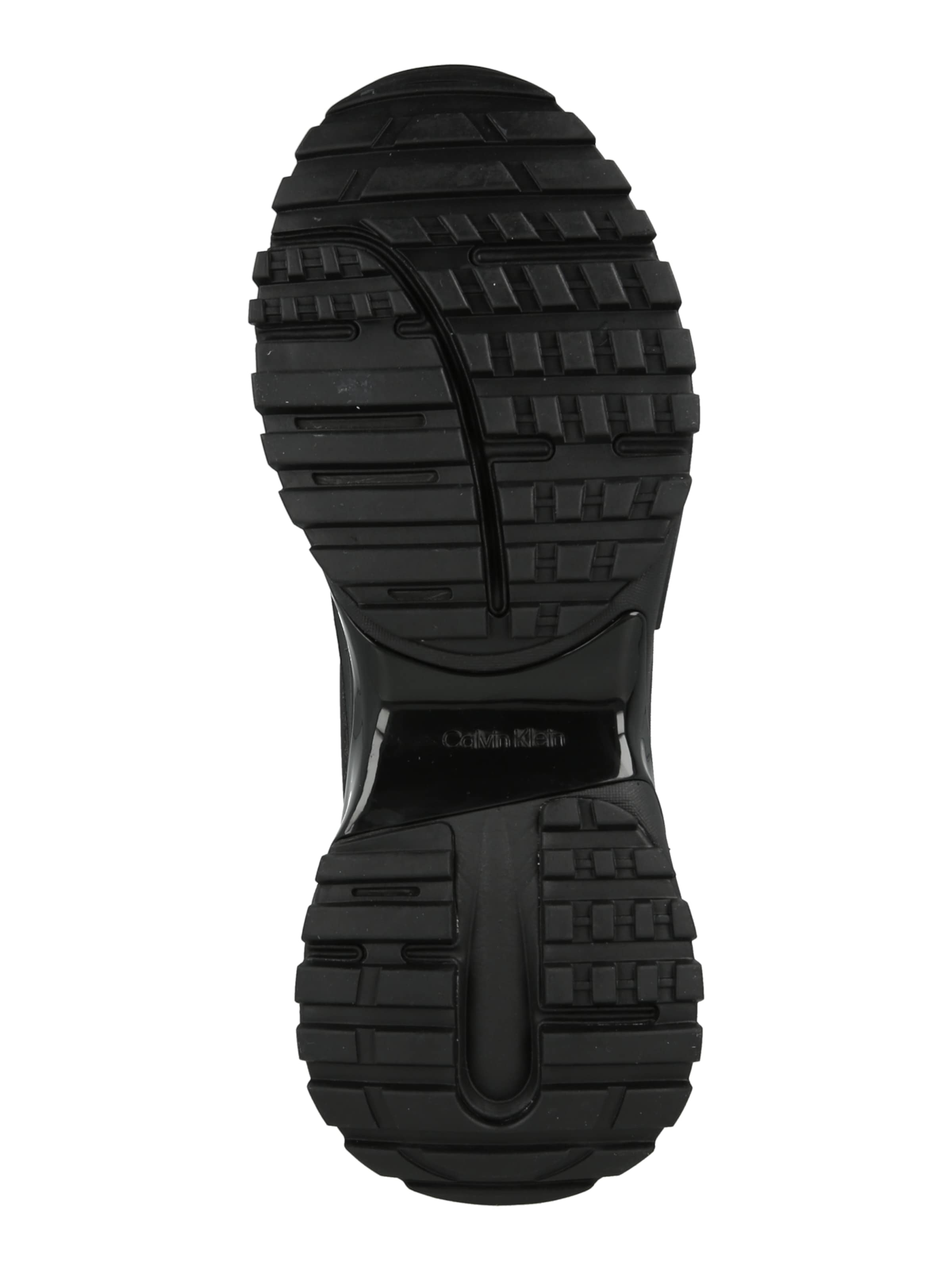 Calvin Klein Σνίκερ χαμηλό 'HIKE RUNNER' σε μαύρο