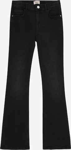 juoda ONLY GIRLS Kliošinis Džinsai 'BLUSH': priekis