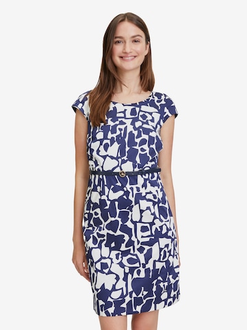 Betty & Co Jurk in Blauw: voorkant