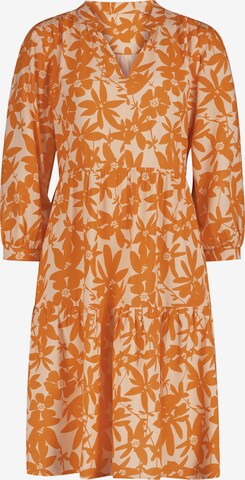 Robe-chemise CODELLO en orange : devant