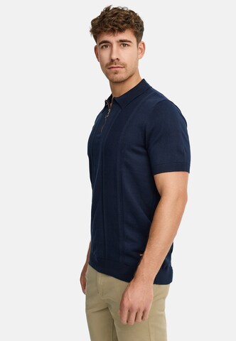 INDICODE JEANS Shirt ' Sago ' in Blauw