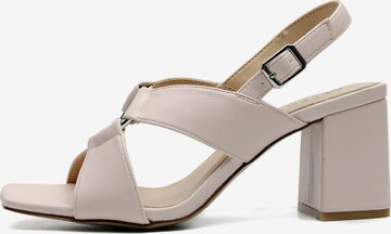 Celena - Sandalias con hebilla 'Christel' en beige