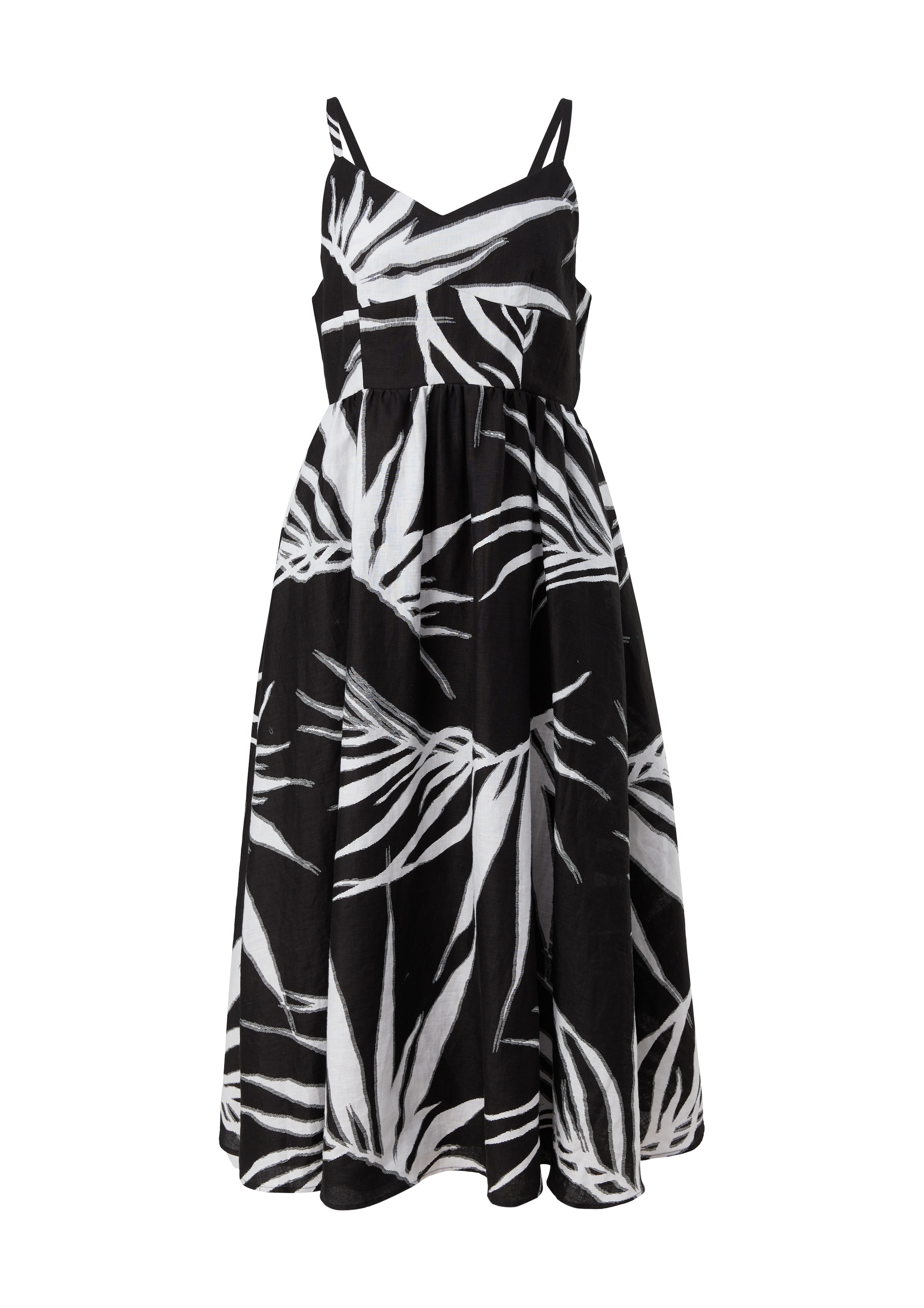 COMMA Kleid in Schwarz: Vorderseite