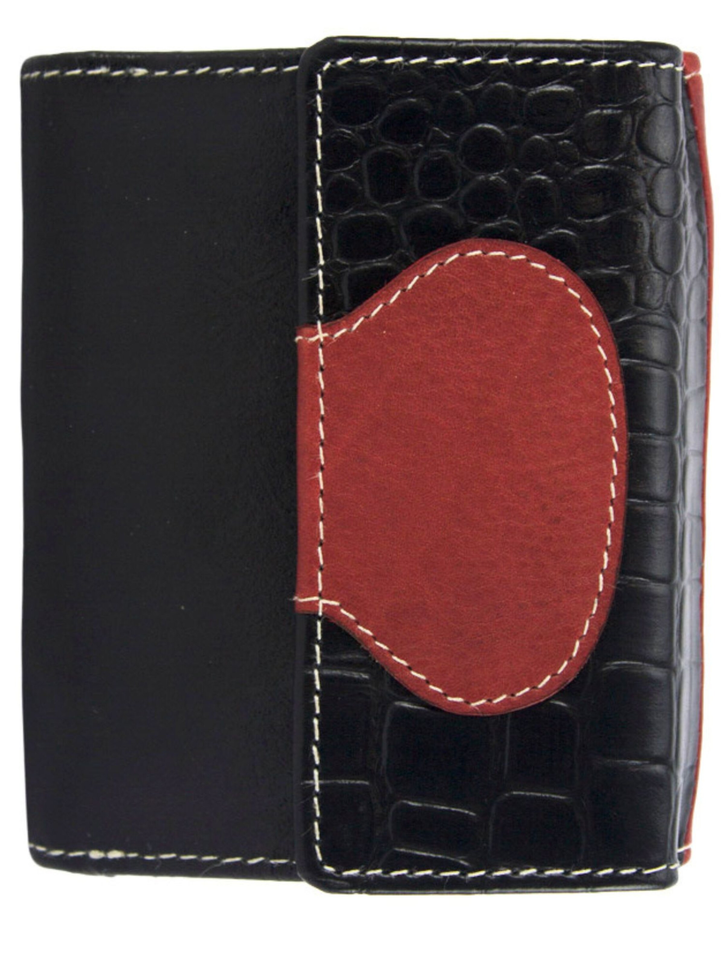 Sunsa Wallet in Black: front