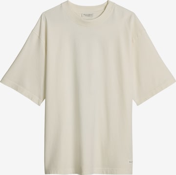 T-shirt Marc O'Polo en beige : devant