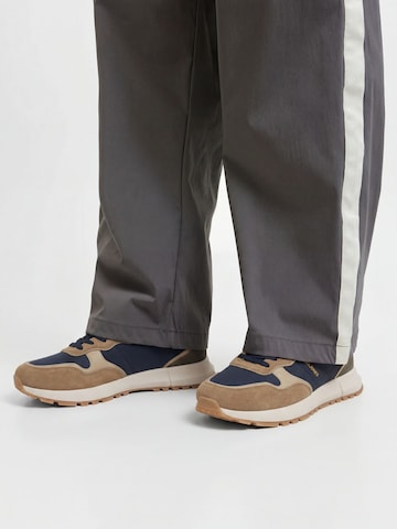 JACK & JONES - Zapatillas deportivas bajas en azul: frente