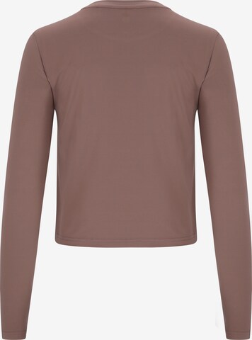 Athlecia Performance Shirt in Brown