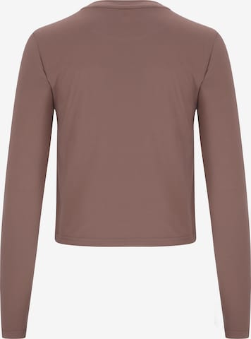 Athlecia Performance Shirt in Brown