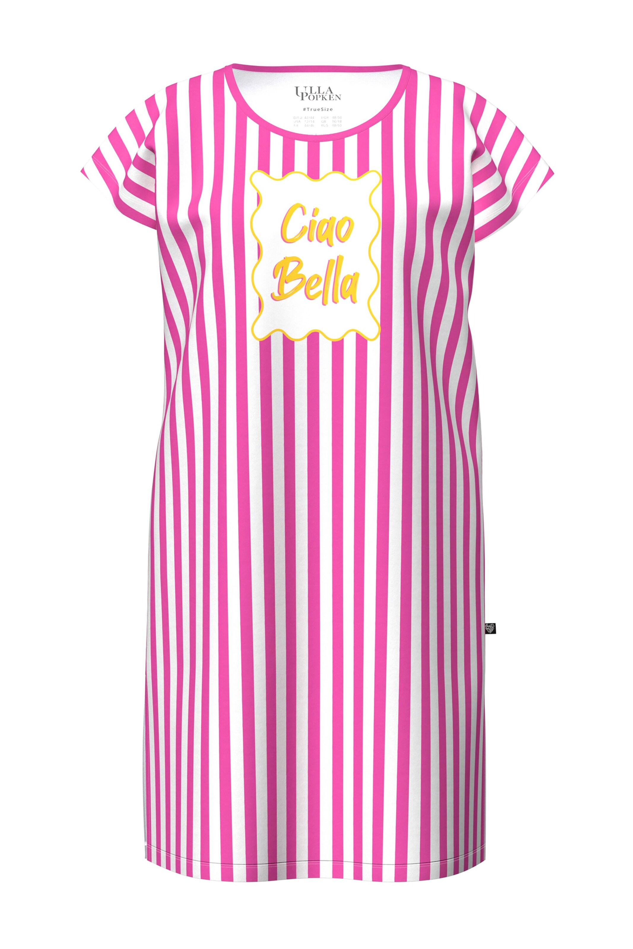 Ulla Popken Nightgown in Pink: front