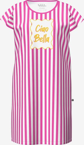 Ulla Popken Nightgown in Pink: front