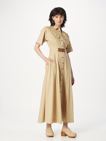 Lauren Ralph Lauren Blusekjole 'YUJENE' i beige: forside