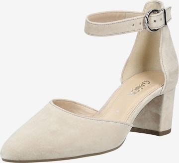 Escarpins GABOR en beige : devant
