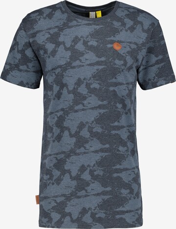 Alife and Kickin Shirt 'NicAK' in Grey: front