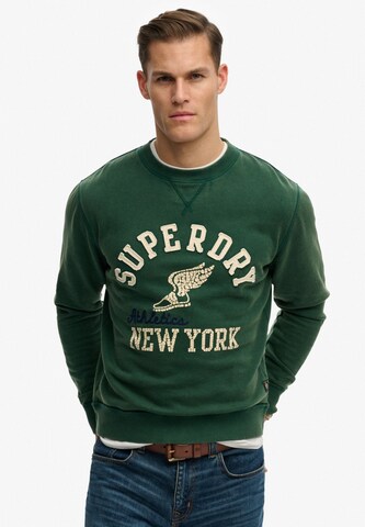 Superdry & Co Sweatshirt in Grün: Vorderseite