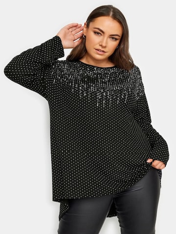 Stil Diva Blouse in Black: front