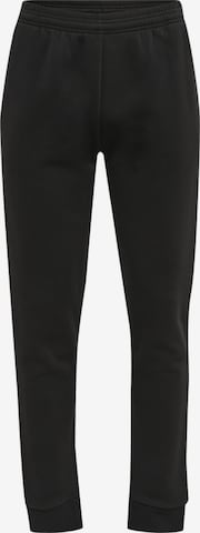 Hummel Tapered Pants in Black: front