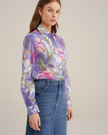 WE Fashion Blouse in Lila