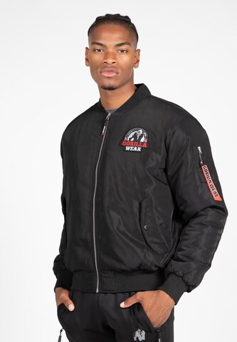 Gorilla Wear Between-season jacket 'Covington' in Black: front