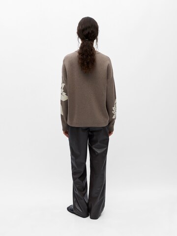 OBJECT Sweater 'OBJRAY' in Brown