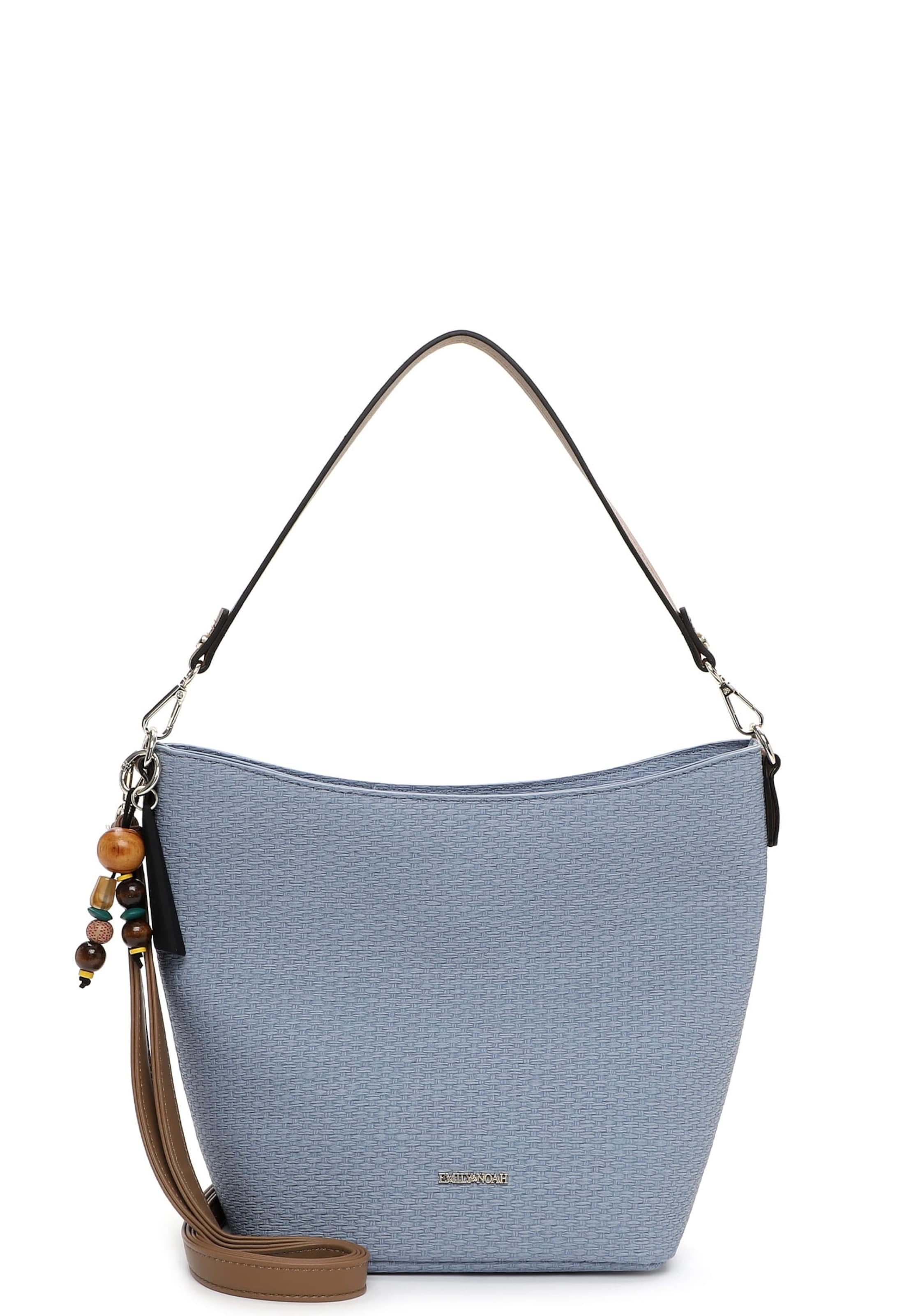 Emily & Noah Shoulder Bag 'Johanna' in Blue: front