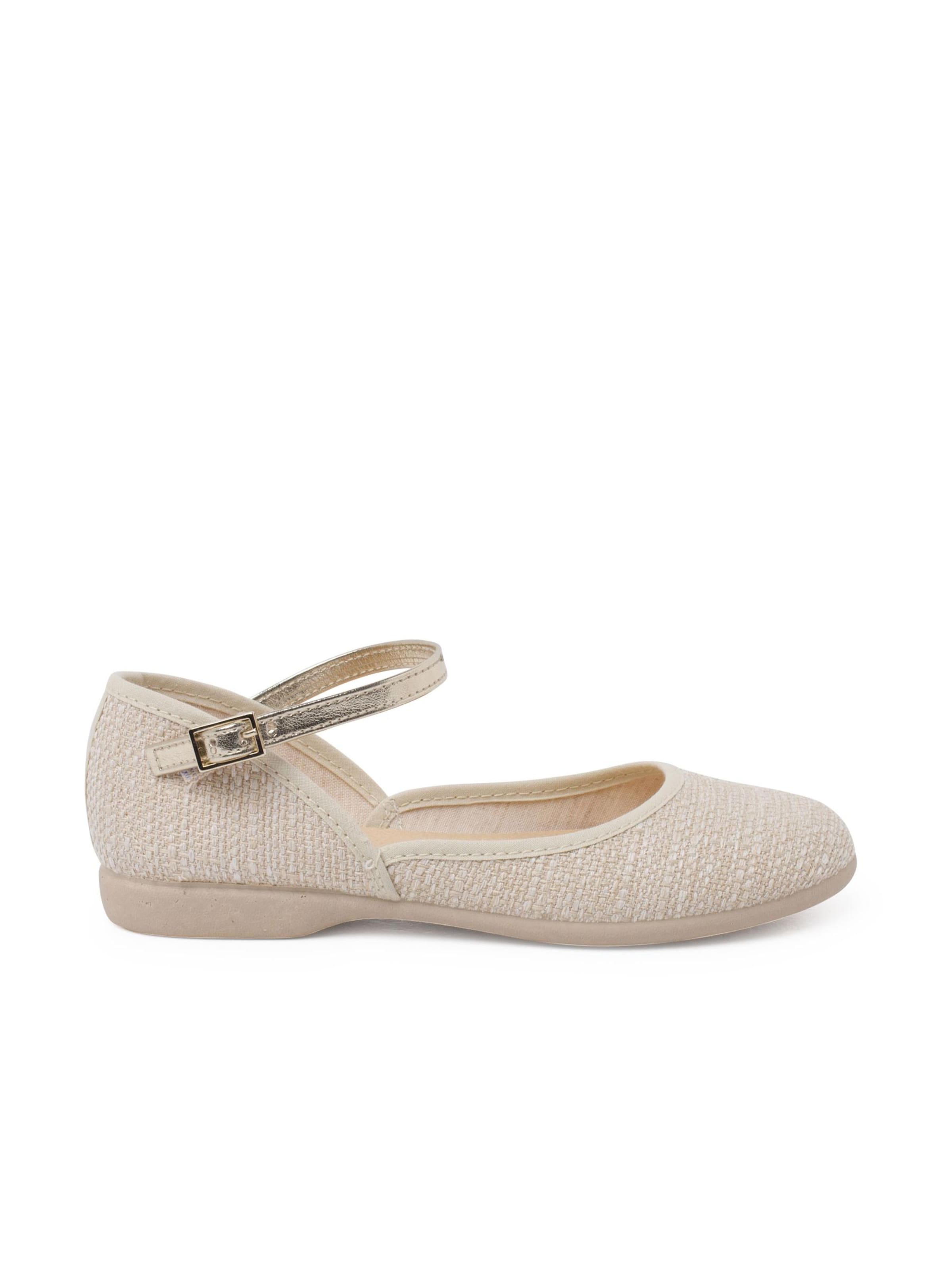 Pisamonas - Bailarina en beige: frente