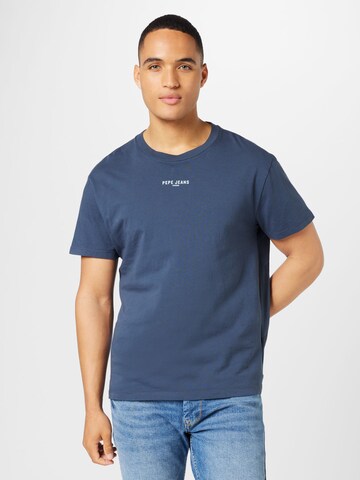 Pepe Jeans Shirt 'RAEVON' in Blauw: voorkant