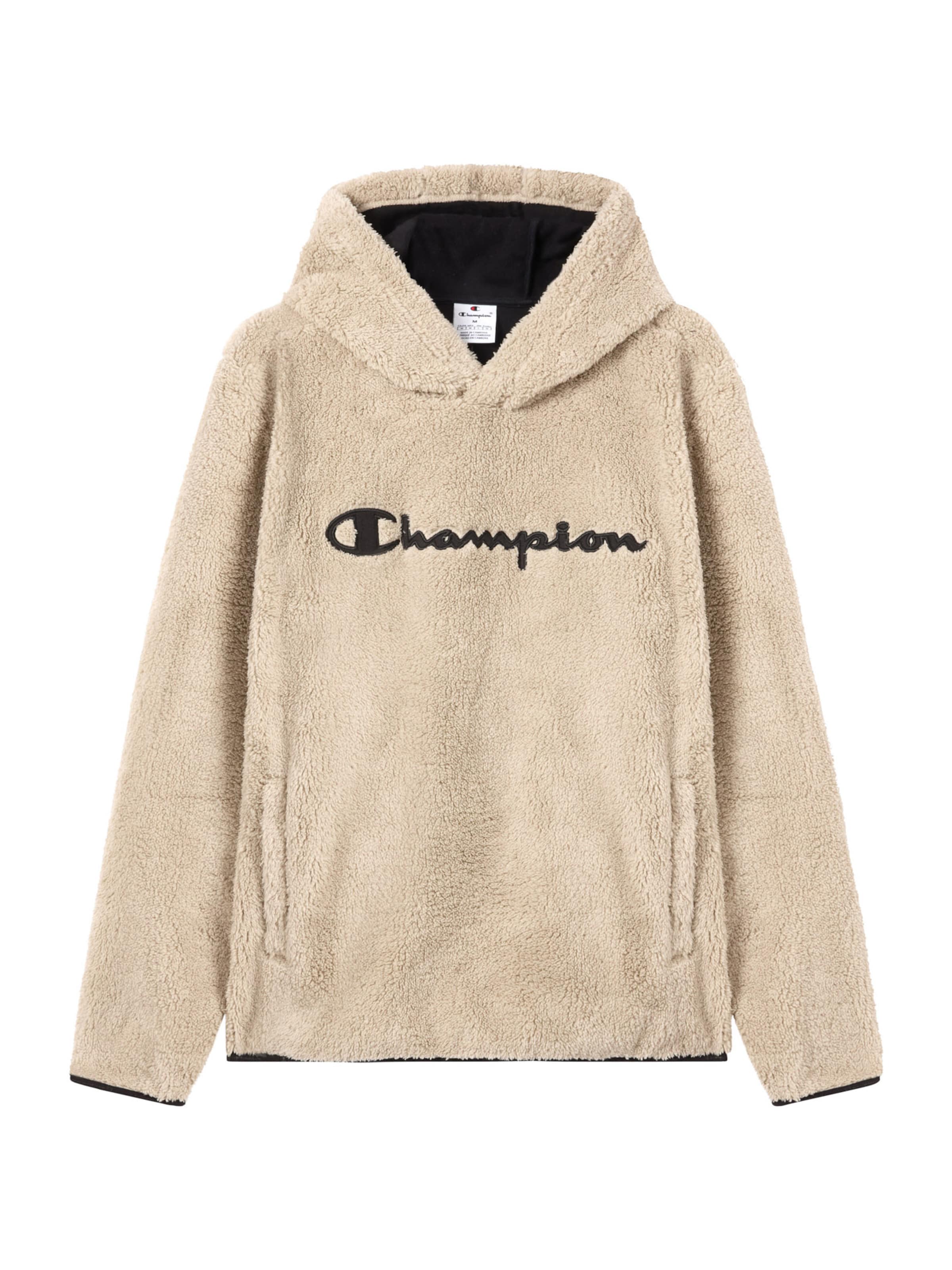 Champion Authentic Athletic Apparel Μπλούζα φούτερ σε μπεζ: μπροστά