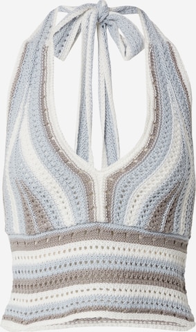 HOLLISTER Knitted top in Mixed colours: front