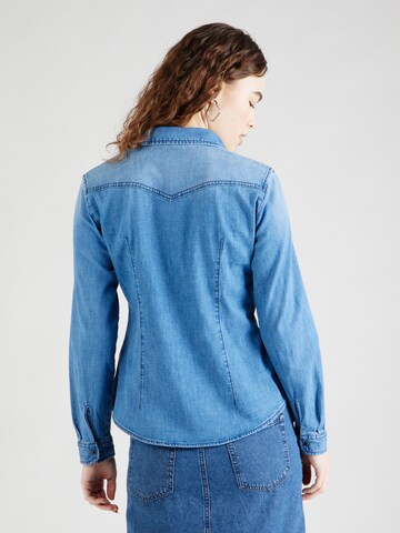 Sisley Bluse in Blau