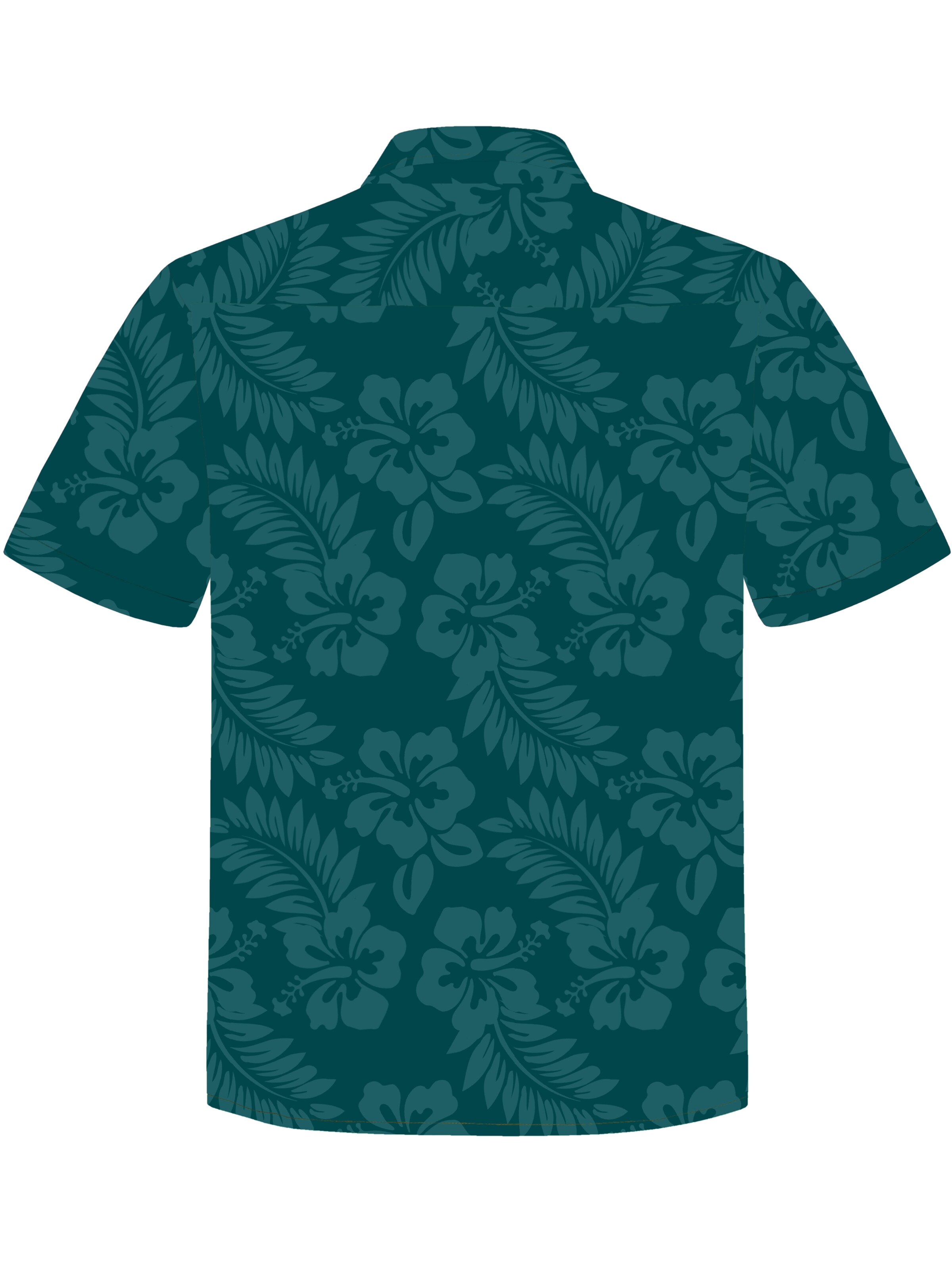 Coupe regular Chemise 'Girls of Hawaii' Hawaiihemdshop.de en vert