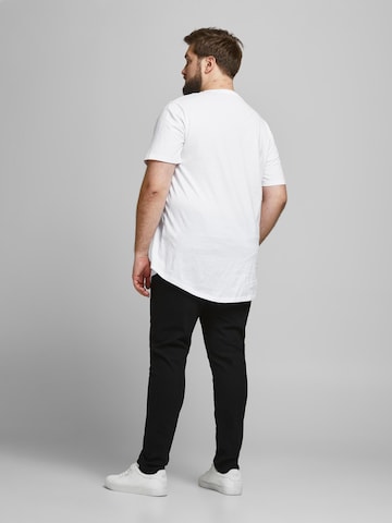 Jack & Jones Plus Μπλουζάκι 'Noa' σε λευκό