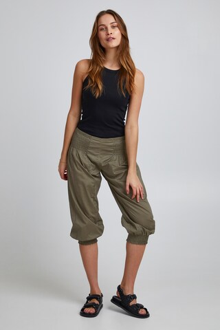 PULZ Jeans Tapered Harembroek 'JILL' in Groen