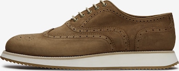 LOTTUSSE Lace-Up Shoes in Brown: front