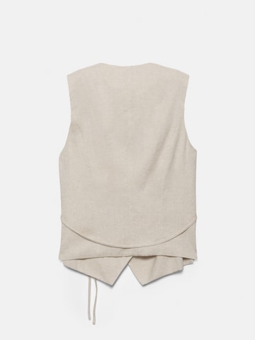 Pull&Bear Jakkesætsvest i beige