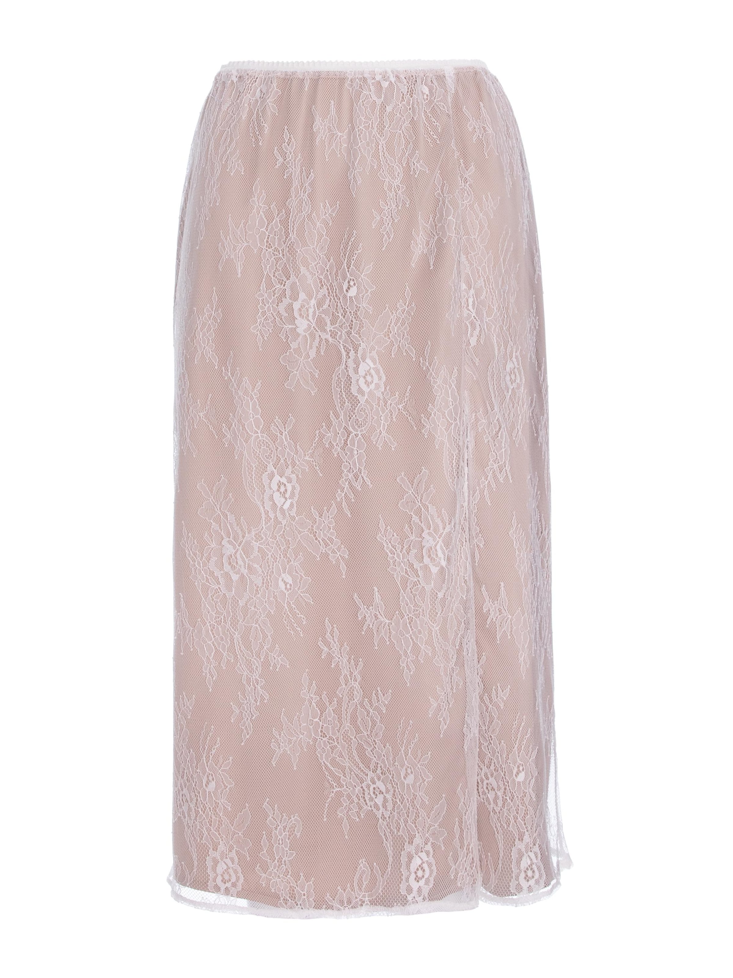Montage The Label - Falda 'Magda' en beige: frente