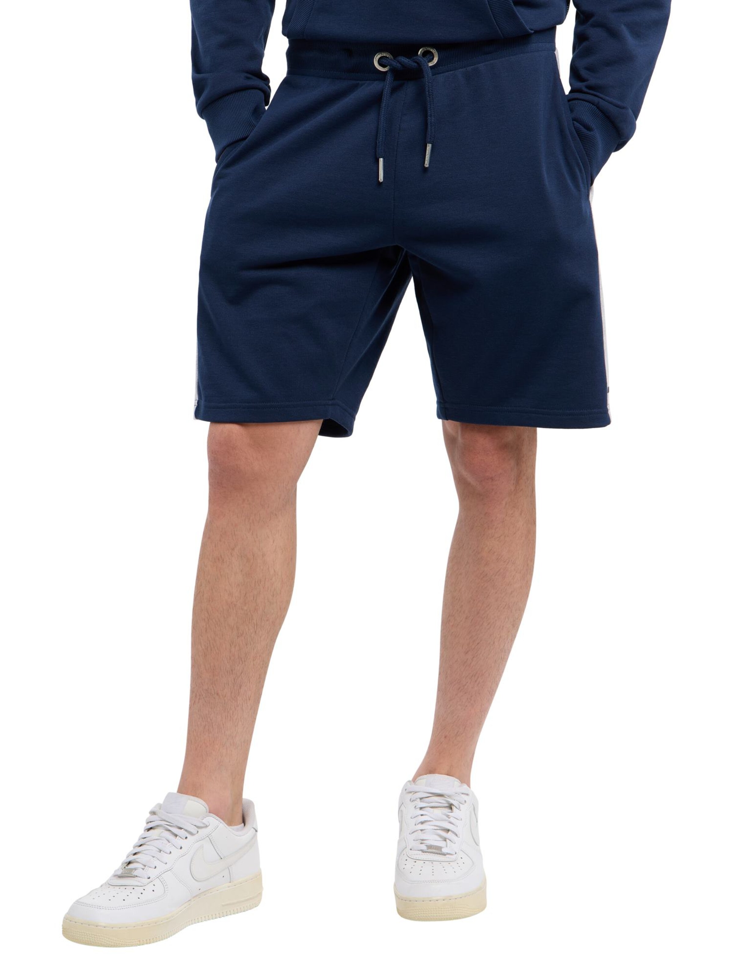 Bruno Banani Regular Trousers 'Curry' in Blue: front