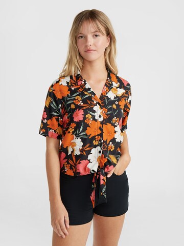 O'NEILL Blouse 'Cali ' in Zwart: voorkant