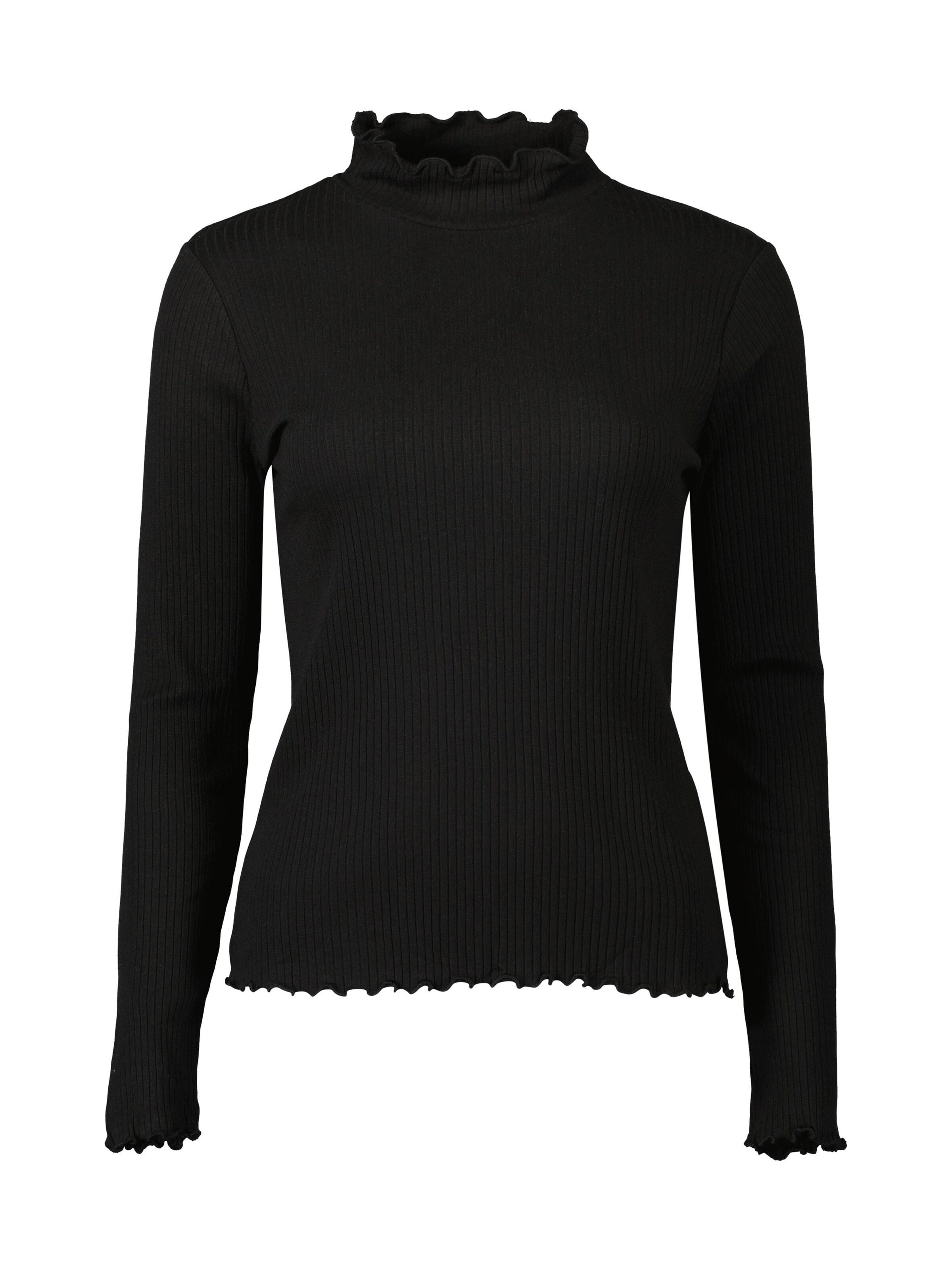 BLUE SEVEN Shirt in Black: front