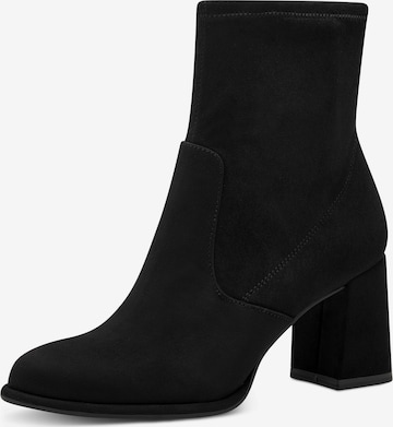 Bottines Tamaris en noir : devant