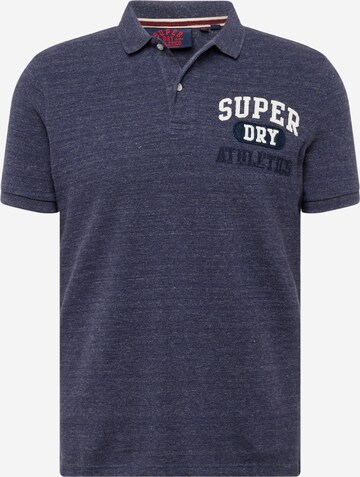 Superdry Shirt in Blauw: voorkant